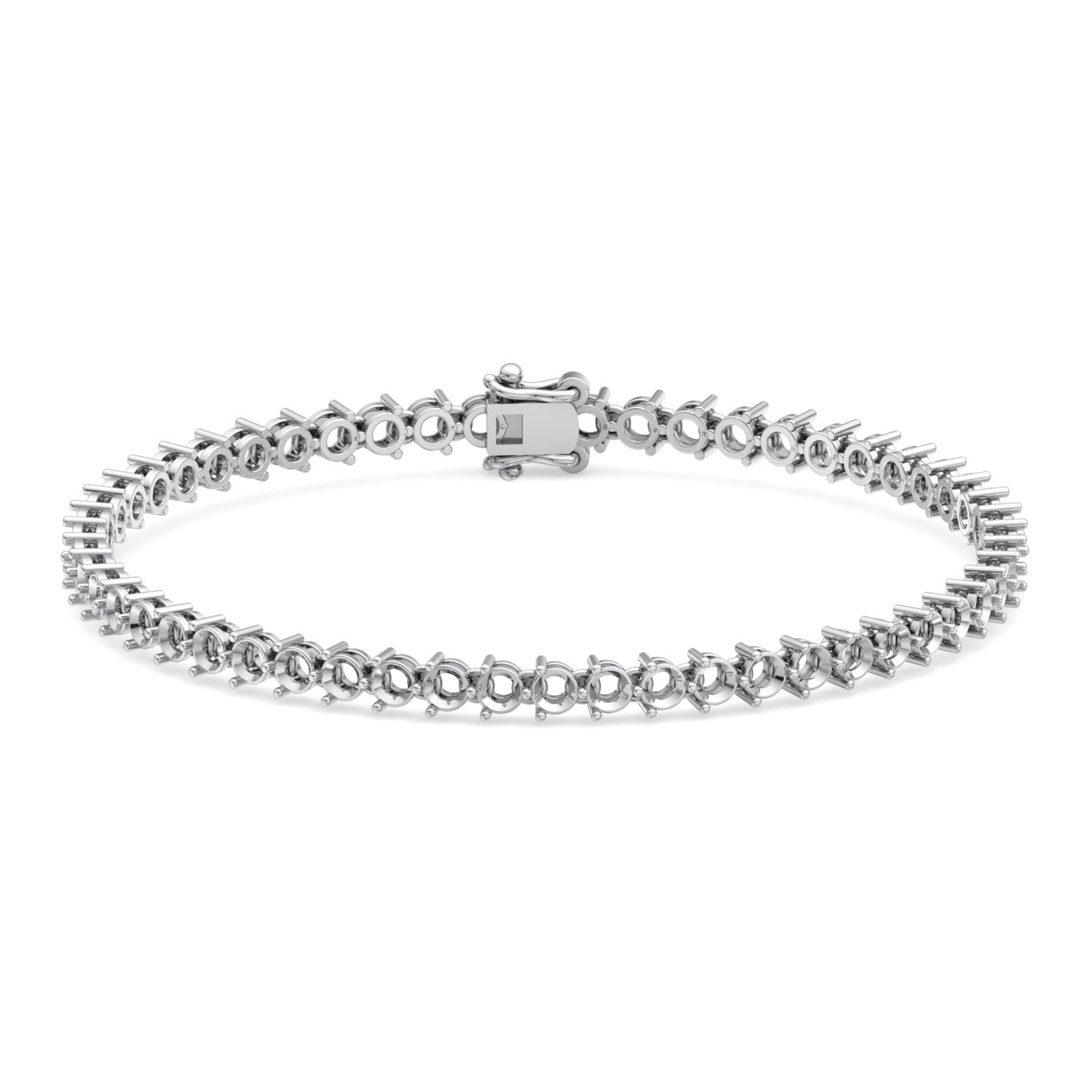 Tennis bracelet 2025 mountings wholesale